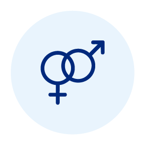 Illustration of gender symbols